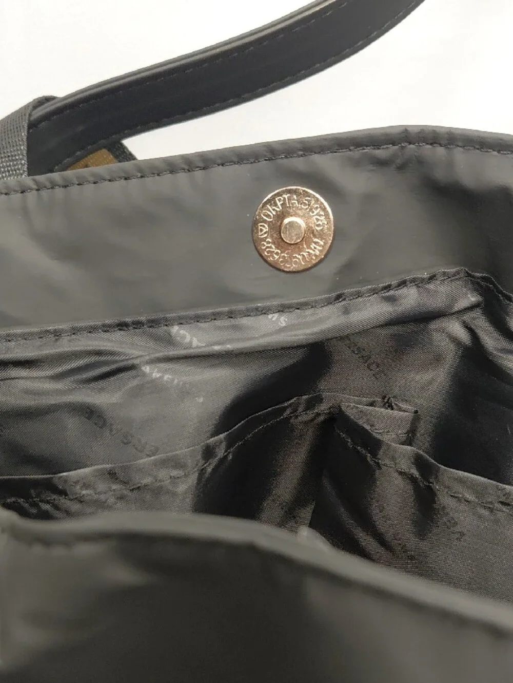 Versace Black Tote with Gold Medusa Logo